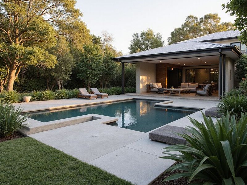 3D visualisation of proposed garden design